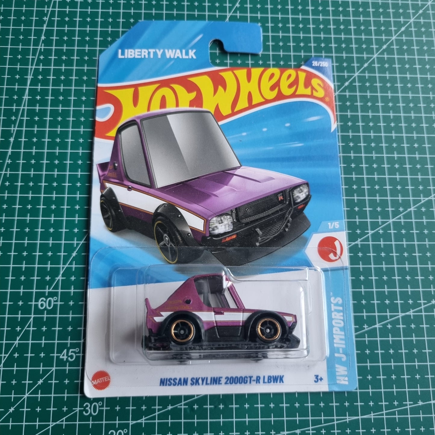 Hotwheels Nissan Skyline 2000GT- R LBWK