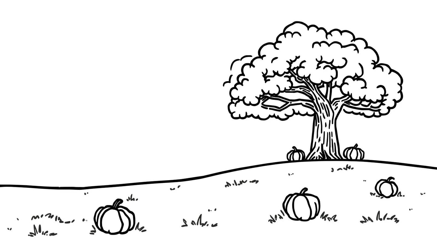 Digital Coloring Page , Activity Pages + Certificate of The Little Witch Wh Painted the Sky Orange - Artzy Monkey Channel