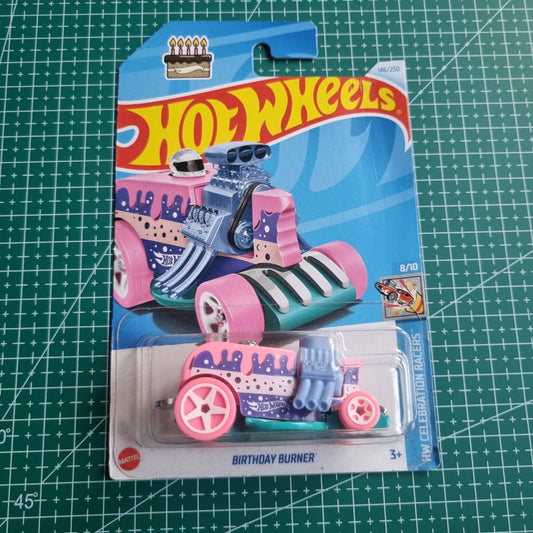 Hotwheels Birthday Burner - Pink