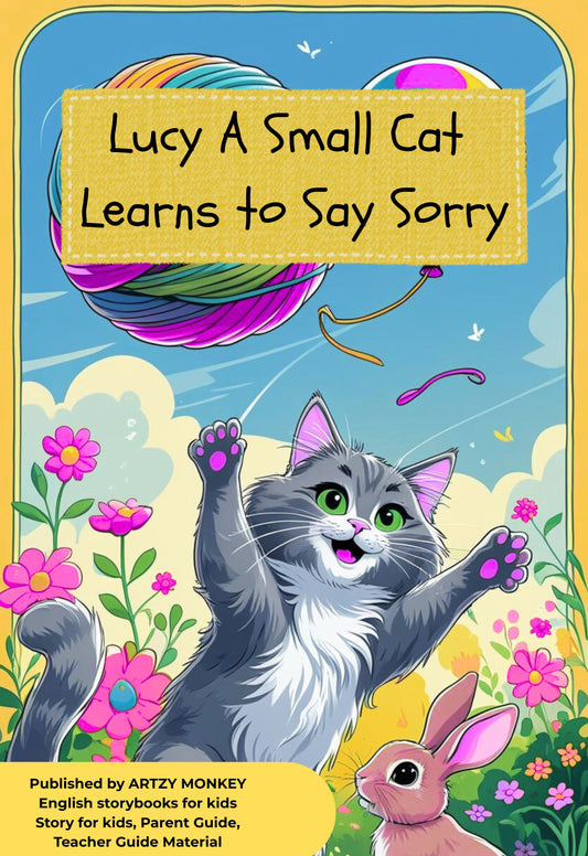 Lucy, a Small Cat, Learns to Say Sorry - E Book