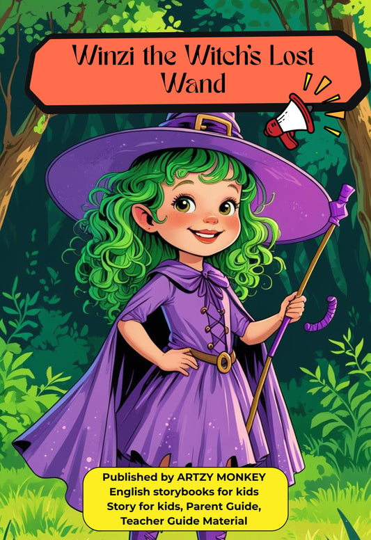 Winzi The Witch's Lost Wand - E Book